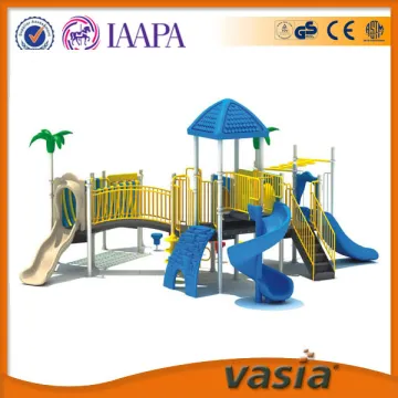 used plastic playground slide commercial playsets