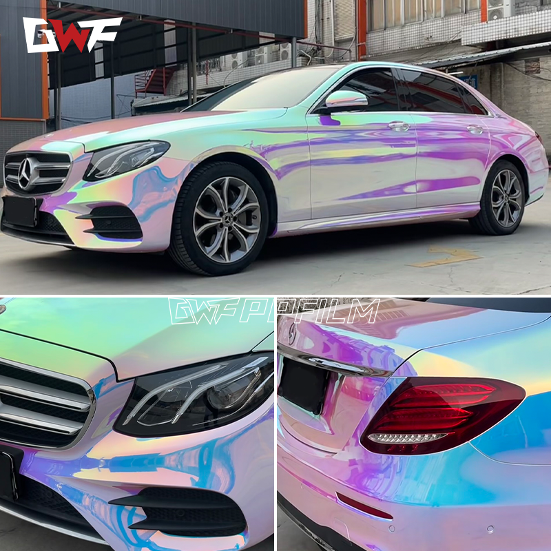 Сатиновая белая алюминиевая виниловая пленка