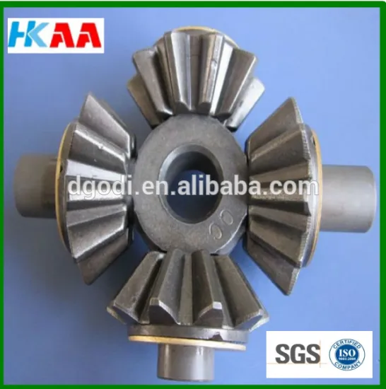 Manufacture differential 90 degee large bevel gear M0.3-M12, differential bevel gear