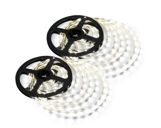 3000K LED Strip with Dimmer and Power Supply