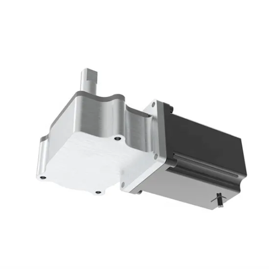 57mm Worm Gear Reducer with 188W 24V DC Brushless BLDC Motor