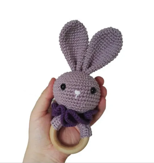 Hand hook child toy crocheted pendant handmade hook doll knitted crochet cartoon doll