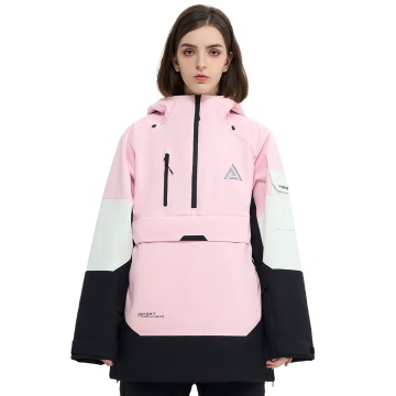 Skiwear women's single and double board hooded