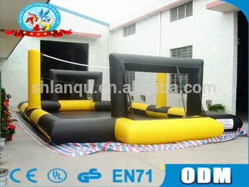 Hot Outdoor Game Party Equipment Inflatable Volleyball Pitch Vollyball Field