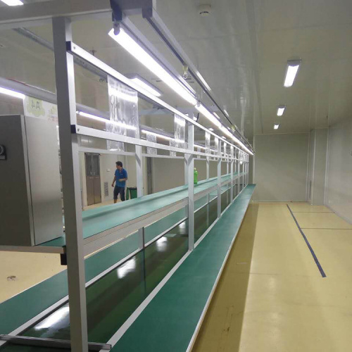 ສາຍແອວ Belt Conveyors Assembly Line Low Profile
