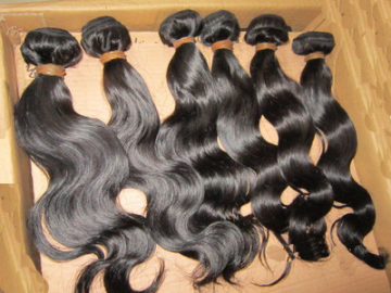 Aaaaa Grade Virgin Remy Braizilian Human Hair Weft Weave Hair Extension