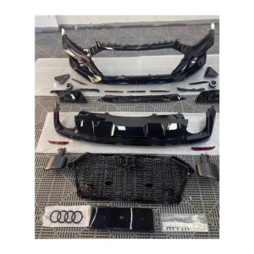 Kit per il corpo dell'auto set completo all'ingrosso per Audi A4 C8 - MTM Apteria anteriore, griglia e tubo di scarico