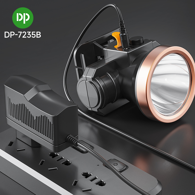DP Headlamp Rechargeable Li-ion Battery 50W LED