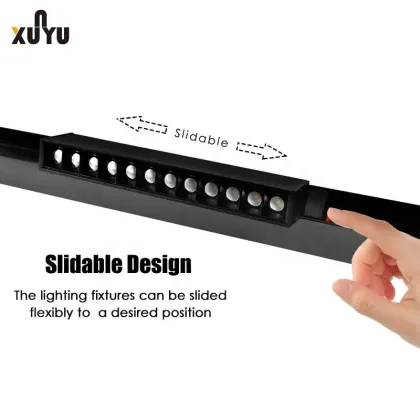 Wholesale Aluminum Accessories Magnetic Track Rail LED Magnetic Track Lighting