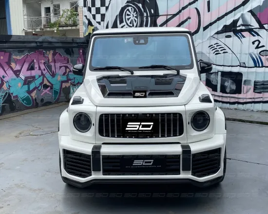 URB Style Dry Carbon Fiber Car Body Kit Full Set for Mercedes-Benz G-Class AMG G63 W464