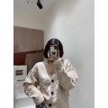 Loose short mahua female qiu dong sweater coat