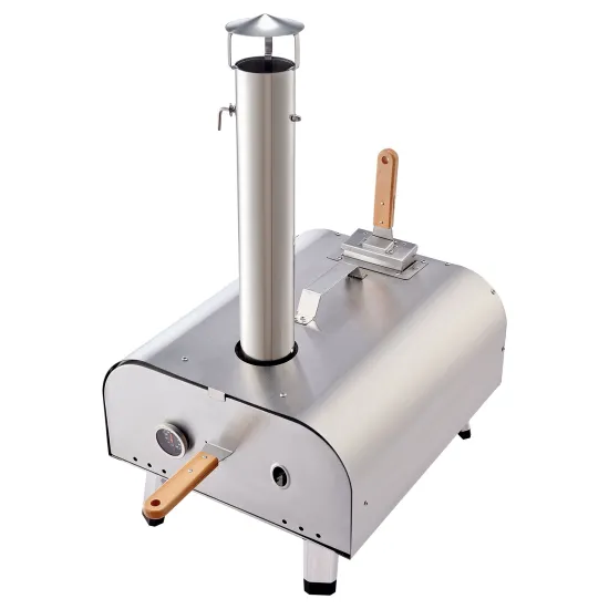 Outdoor Wood Fired Pizza Oven Rotisseried Pizza Grill for Backyard