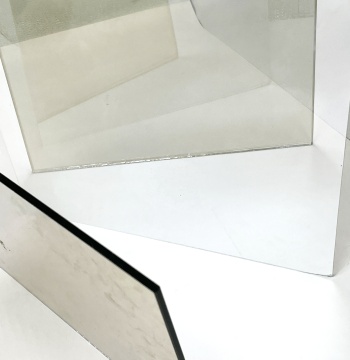4mm Transparent 33% Reflection 67% Smart Magic Display Touch Glass for OLED LED Display Cover
