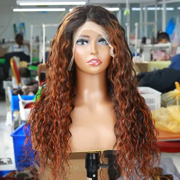 Wholesale Cuticle Aligned Human Lace Wig Wholesale Virgin Curly Lace Human Hair 100% Natural Brazilian Virgin Hair Wig Vendors