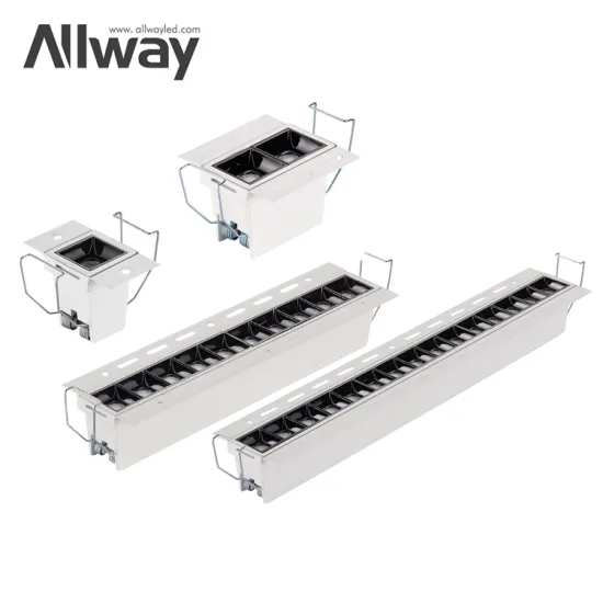 Energy-Saving Anti-Glare LED Linear Downlights: 2W, 4W, 10W, 20W, 30W for Office and Home