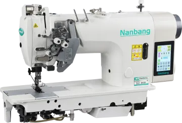 Micro oil automatic thread cutting flat sewing machine