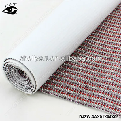 New Design 3mm Colorful rhinestone hotfx chaton mesh