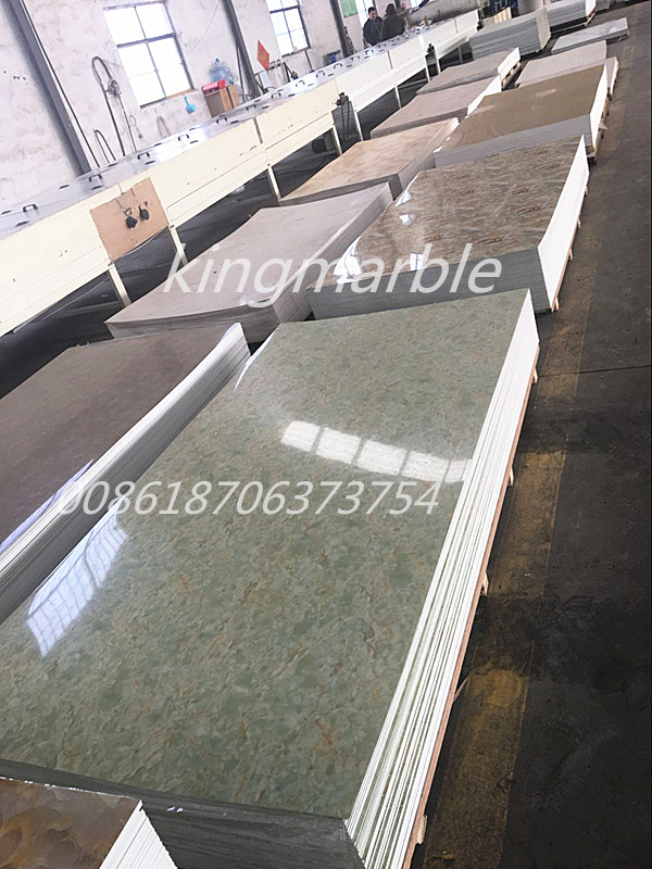 standard 1220x2440mm pvc marble sheet