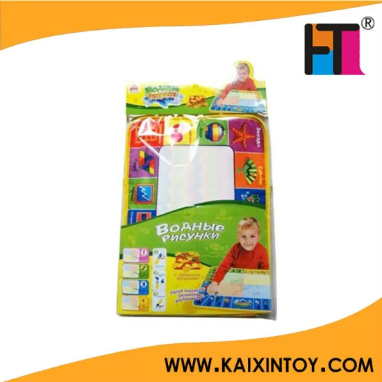 Russian language kids magic water doodle mat drawing board EN71/AZO