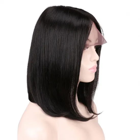 Brazilian Straight Hd Lace Bob Wigs 8 Inch Bob Closure Wig Human Hair Lace Frontal Short Bob Wigs For African American Women