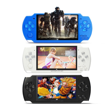 X6 Handheld Retro Game Console with 4.3 Inch Screen, 8GB, MP4/MP5 Portable Video Game Player