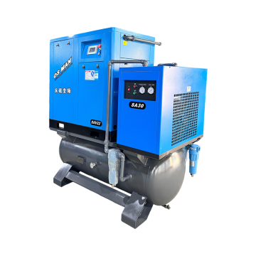 เครื่องอบผ้าแบบรวม 30hp พร้อมถังและแม่เหล็กถาวร