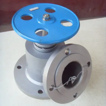 Titanium bottom valve used in Sewage watertreatment system
