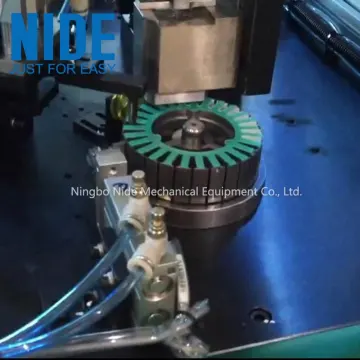 Electric car Wheel hub motor insulation paper inserting machine
