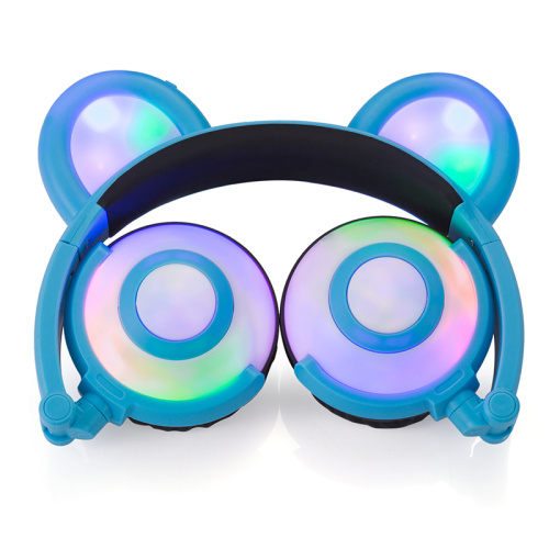 Figment Cute LED Light Panda Ear Auriculares