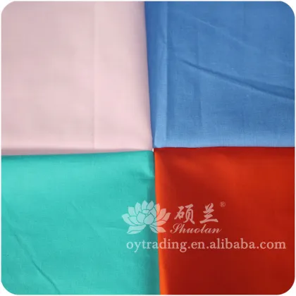 Good quality polyester cotton fabric poplin fabric
