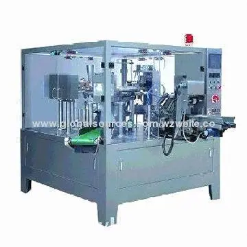 Granule Rotary Preformed Bag Packing Machine, Easy to Operate