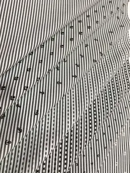 T/C Woven Yarn-dyed Stripe Printed Fabric For Processing