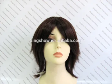 top quality and popular machine made synthetic wig