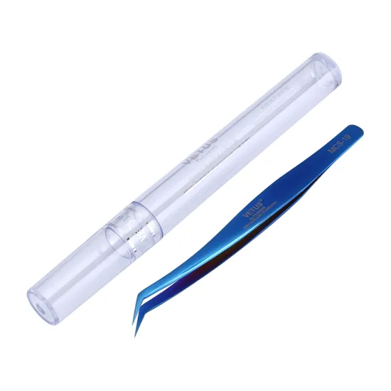 Stainless Steel Original VETUS Tweezers Pincet Pinzas VETUS MCS-19 Precision Tweezers For Electronic Mobile Phone Repair Tools