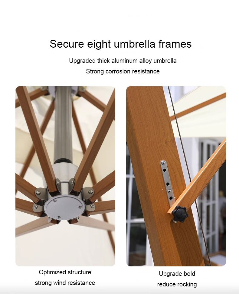 Eight Secure Umbrella Stands