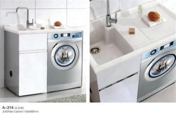 Factory New Design Modern S. S Washing Machine Bathroom Cabinet