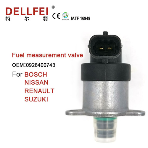 Valve de mesure du rail commun 0928400743 pour Bosch Nissan