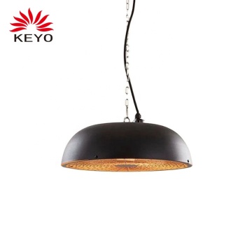 1500kw Retro hanging ceiling halogen heating element wall fireplace radiator IP55 waterproof outdoor electric heaters