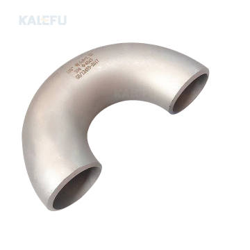 Industrial Quality Stainless Steel 180° Elbow Pipe Fitting with Thick Wall - DIN 2605 & JIS B2313 Standards