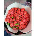 عصير الخوخ رذاذ الورد