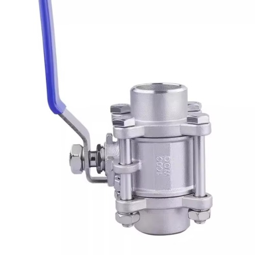 Stainless Steel Three Piece Welded Ball Valve