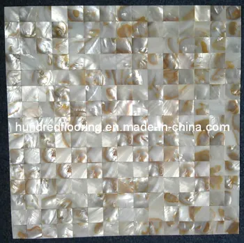 Iridescent Chinese River Shell Mosaic Tile (HMP61)