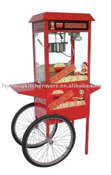 Electric Popcorn Making Machine With Cart