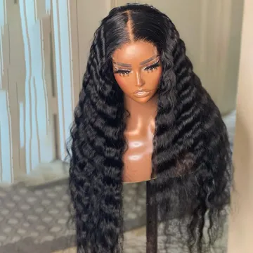 Transparent Hd Lace Frontal Wig,13X6 Lace Front Human Hair Wigs With Baby Hair,Transparent Lace Front Wigs For Black Women