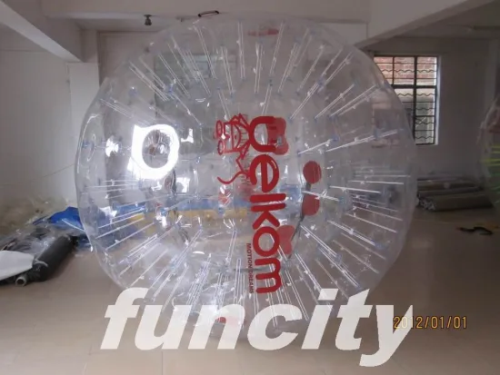 Transparent Clear Inflatable Zorb Human Size Hamster Ball For Children And Adults 1.0mm