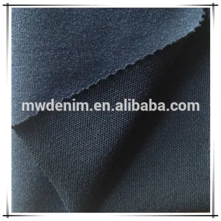 baby terry knitted denim fabric jean material in china