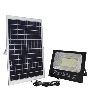 Lumière solaire à LED avec télécommande - Éclairage extérieur étanche 10W-100W LFL-Solar