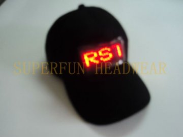 promotional LED advertising display hats