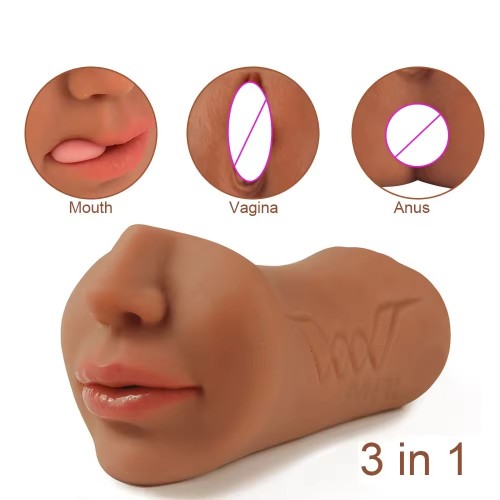 3in1 brinquedo sexual masculino com característica de massagem