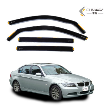 Rain Shields Sun Vent Auto Car Door Visors for BMW 3 Series E90 2005-2012 4 Door Sedan